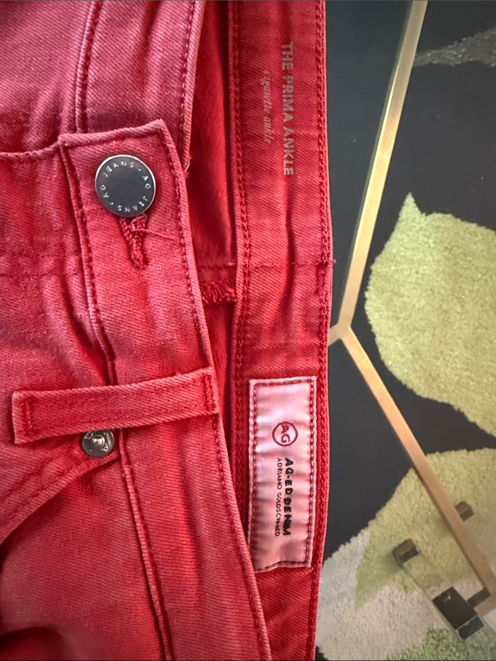 AG Adriano Goldschmied Scarlet Ankle Crop Jeans